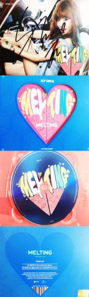 HyunA - Melting (autografado)