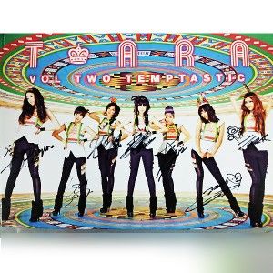 T-ara Mini Album Vol. 2 - Temptastic AUTOGRAFADO