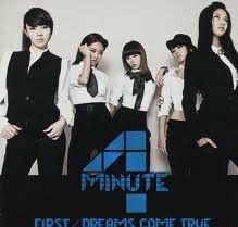 4Minute - First / Dreams Come True (CD+DVD) (Korea)
